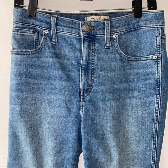 Madewell High-Rise Raw Hem Skinny Jeans - Picture 7 of 12